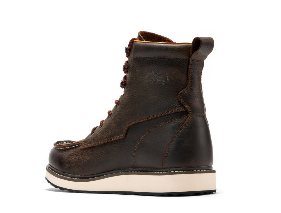 Botas Pro Dark Brown Wedge Boots VBP601 - vista lateral