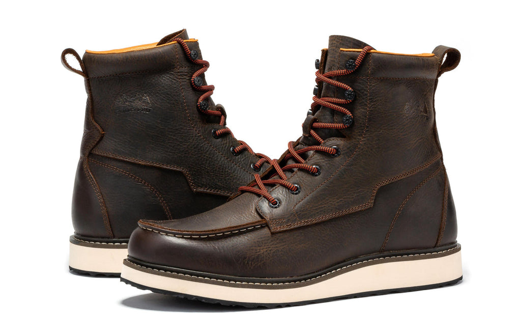 Botas Pro Dark Brown Wedge Boots VBP601 - vista frontal