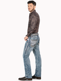 LAMASINI LM12101 Medium Blue (Heavy Denim)