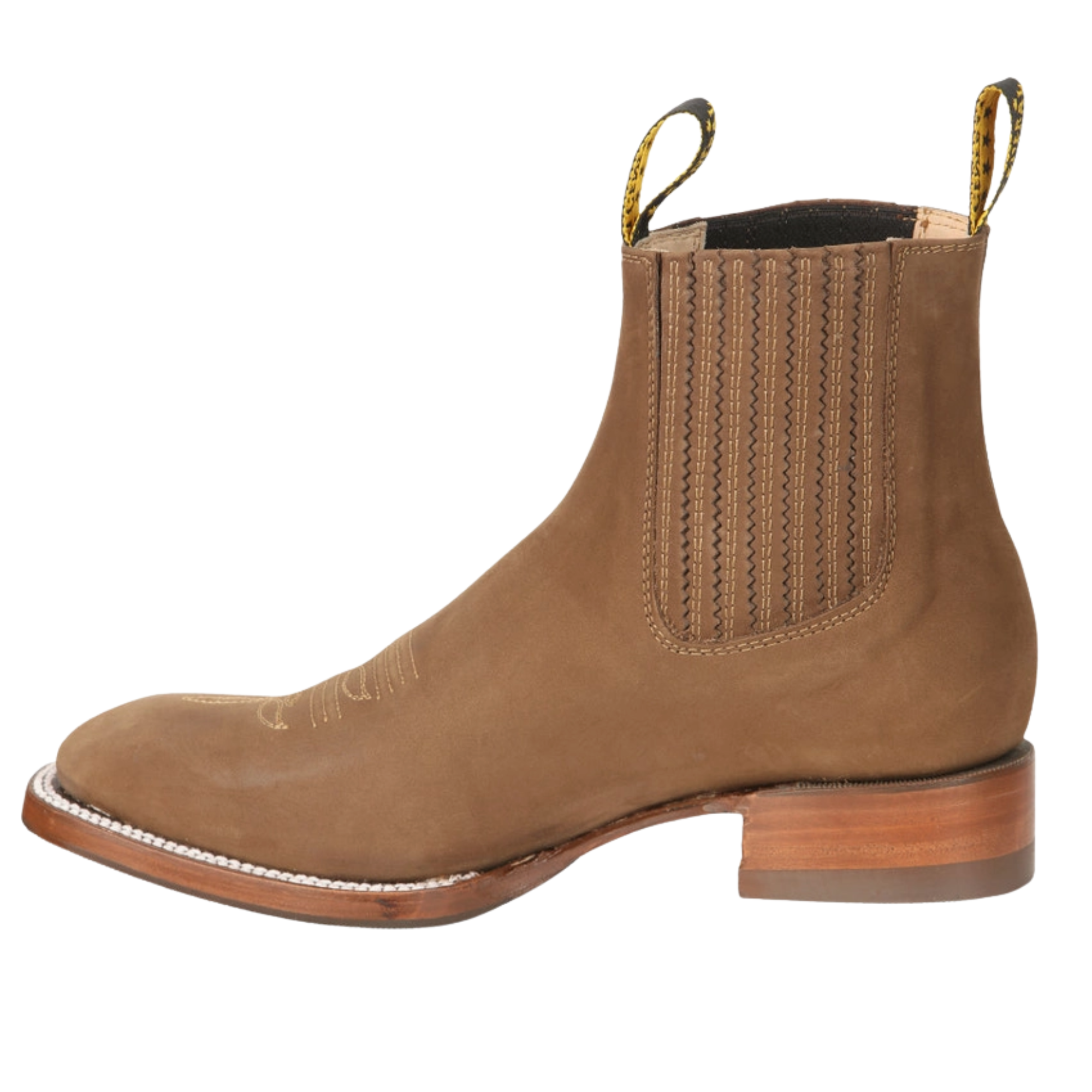 El General Men’s Ankle Boots – Nobuck Brown