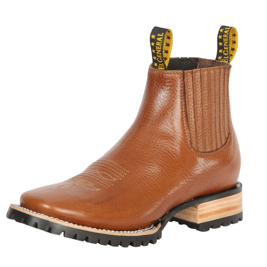 El General Men’s Ankle Boots – Bovine Leather Privo Martell