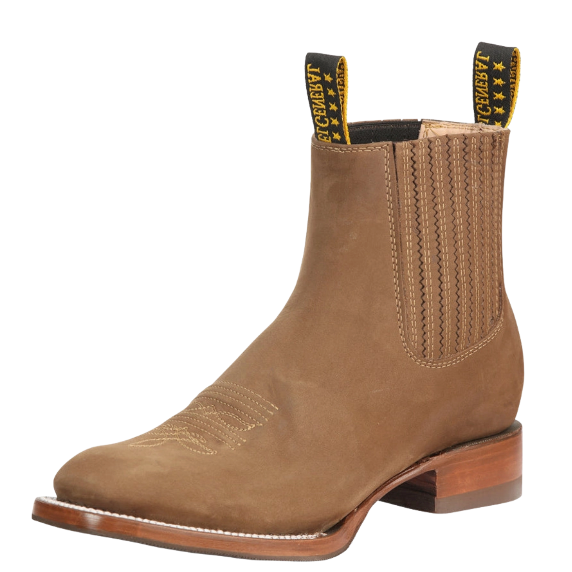 El General Men’s Ankle Boots – Nobuck Brown
