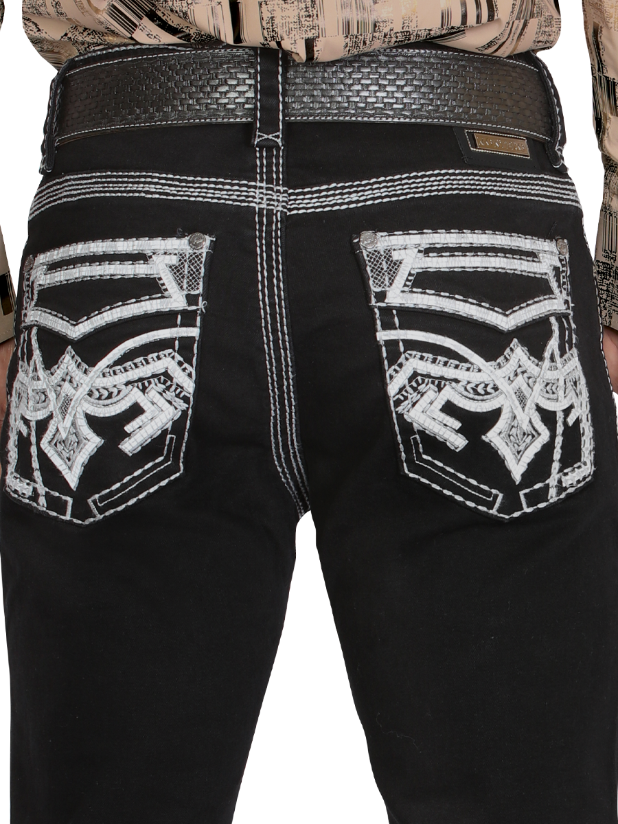 MONTERO 39500 Black Men's Denim Jeans (Heavy Denim)