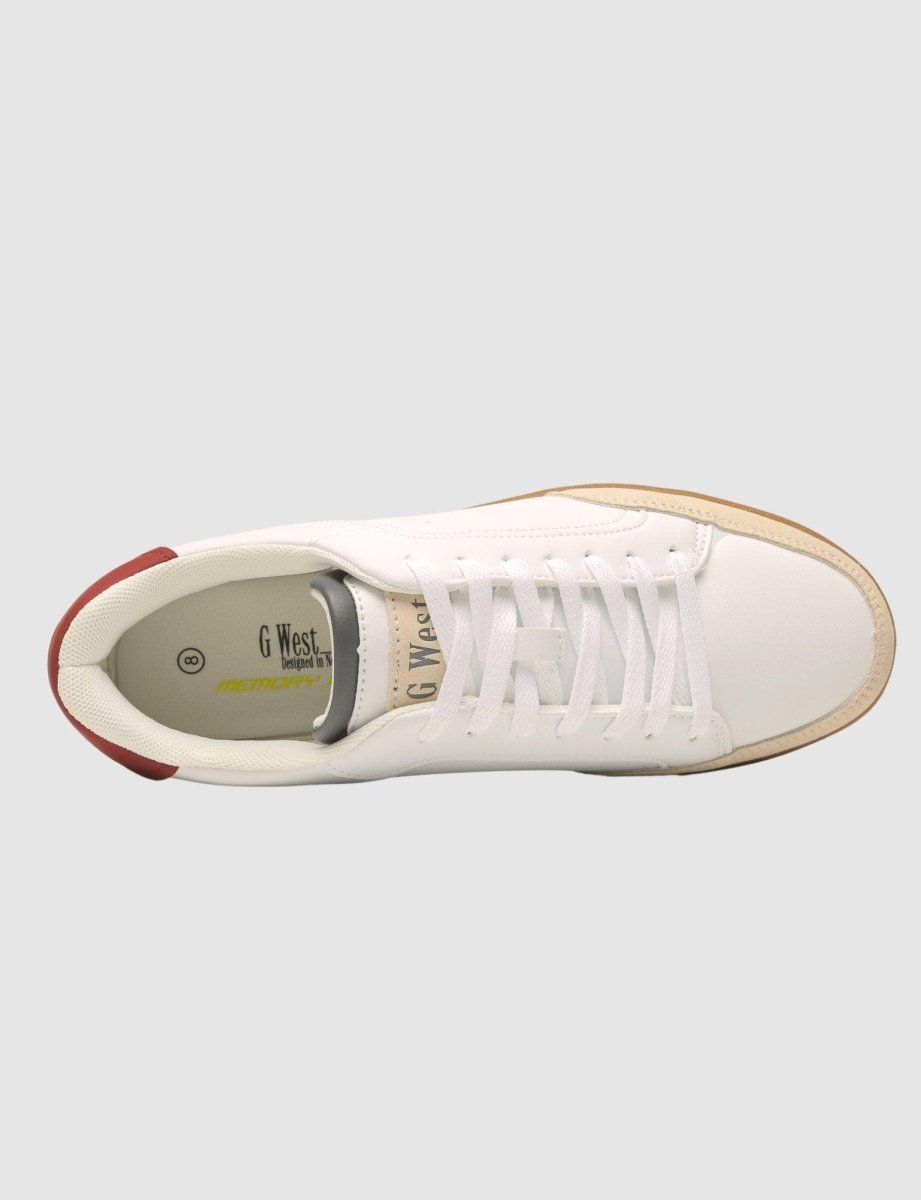G West Mens Running Shoes - Gwm20008|White