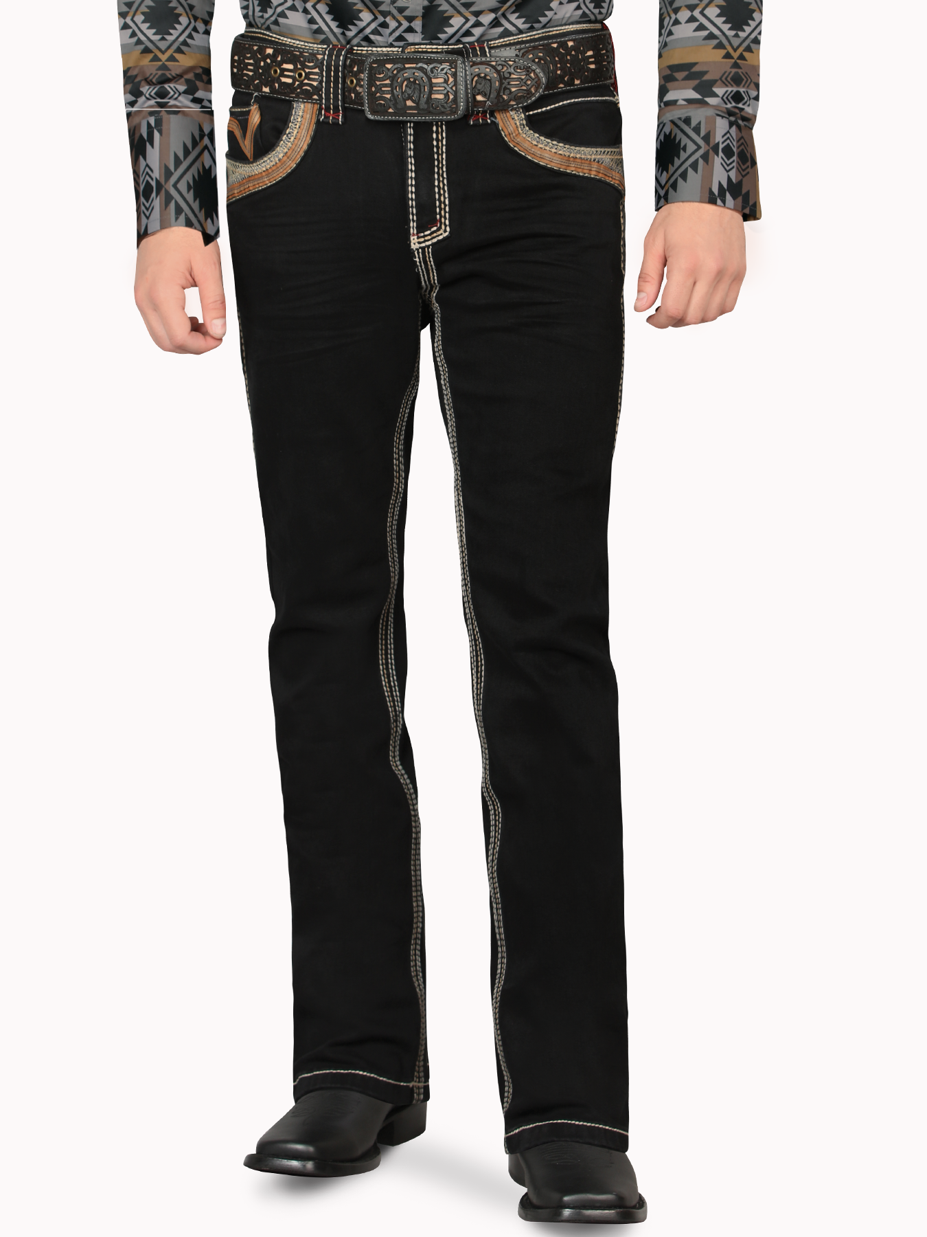 LAMASINI LM12101 Black (Heavy Denim)