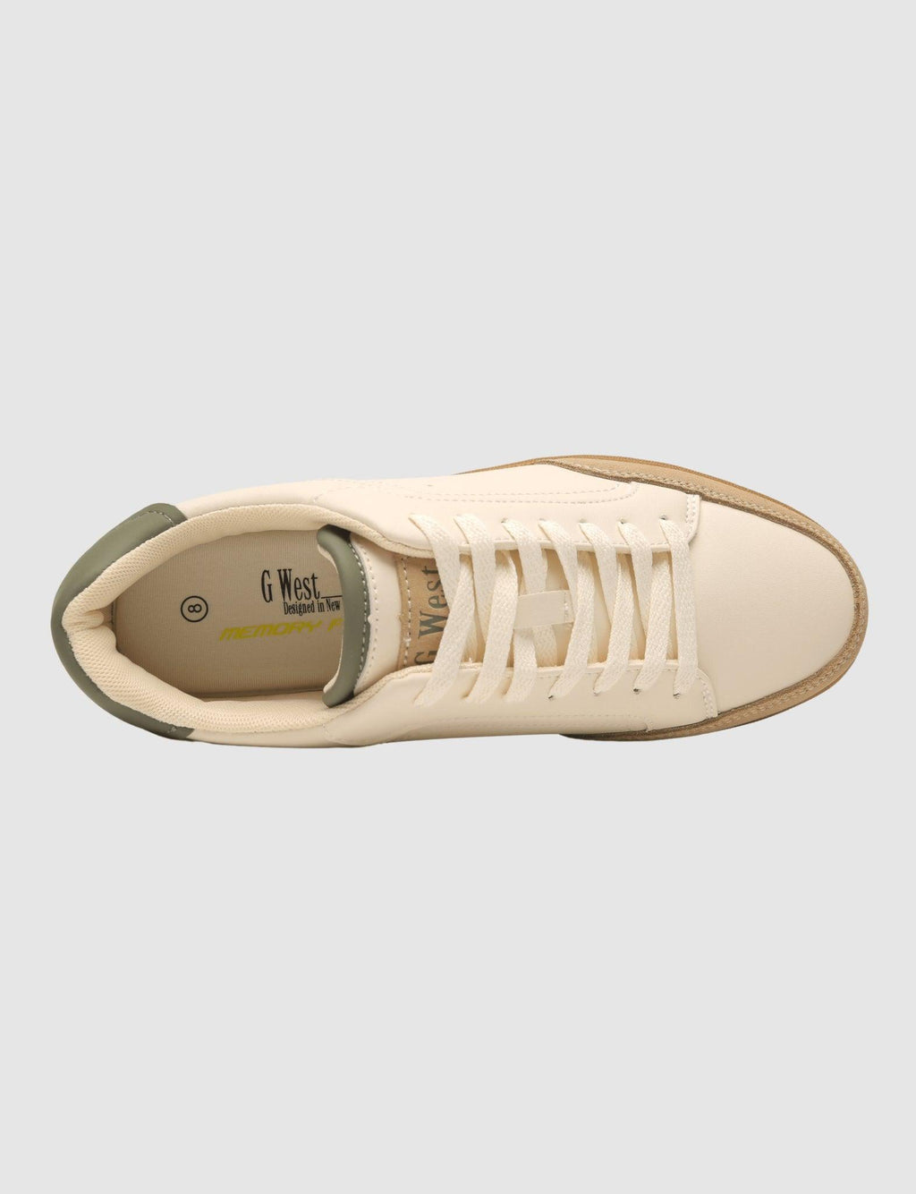 G West Mens Running Shoes - Gwm20008|Beige