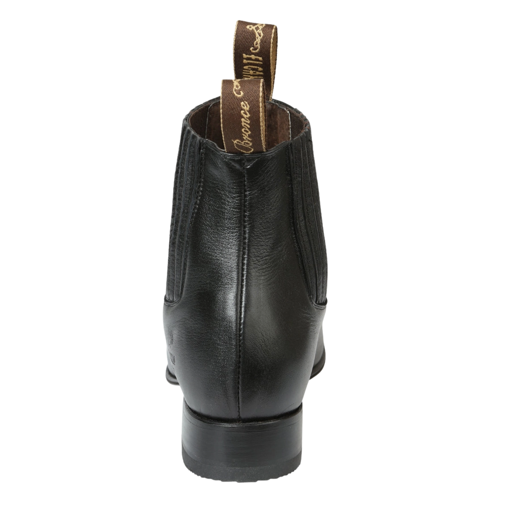 El Canelo Men’s Charro Boots – Black