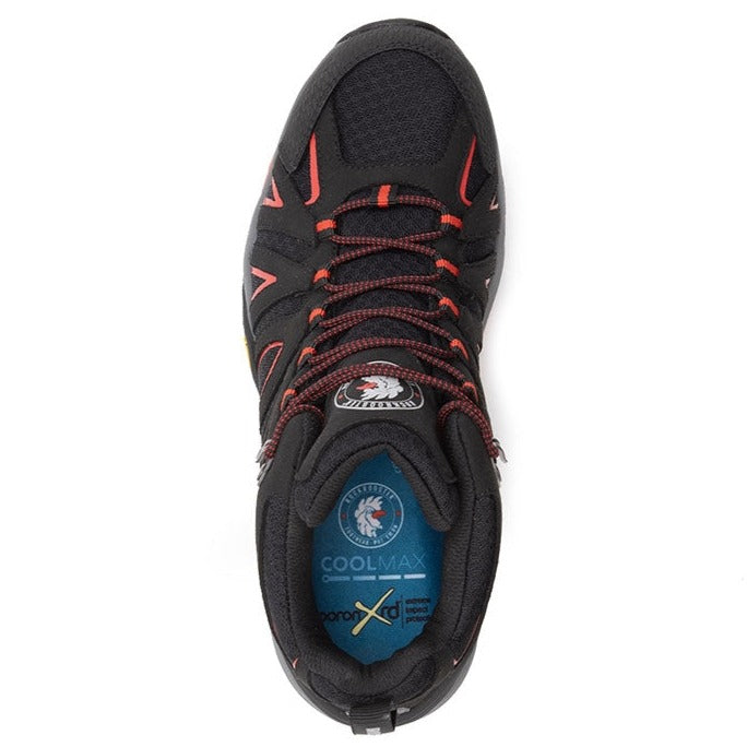 ROCKROOSTER Bedrock Black 6 Inch Hiking Boots OT21061