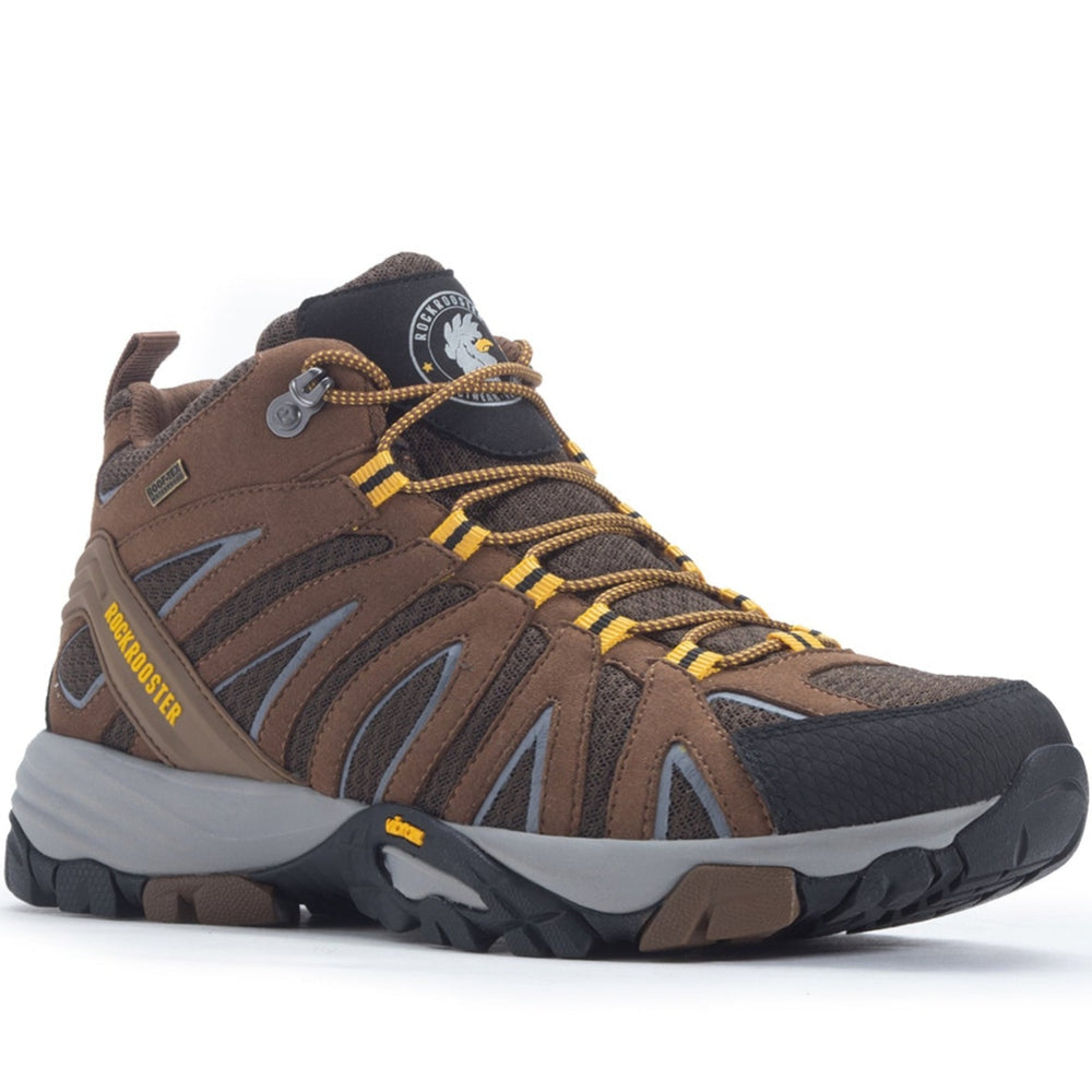 ROCKROOSTER Bedrock Brown 6 Inch Hiking Boots OT21062