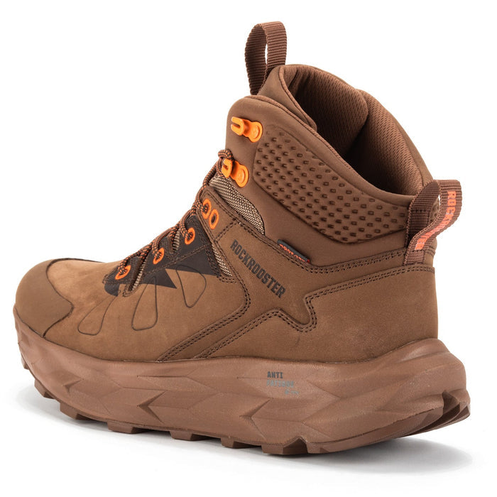 ROCKROOSTER Farmington Brown 6 Inch Hiking Boots OC21031