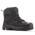 Men's Black Composite Toe Work Boots – Wide Width