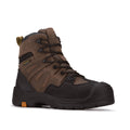 Men's Dark Brown Waterproof Work Boots – Soft Toe