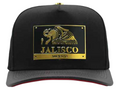 ZU-CAP-FT164JAL - Jalisco Mexico eagle plate snapback cap - front view
