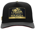 ZU-CAP-FT164SIN - Sinaloa Mexico eagle plate snapback cap - front view