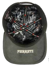 ZU-CAP-FT196 - Black spider scorpion rhinestone snapback cap - front view